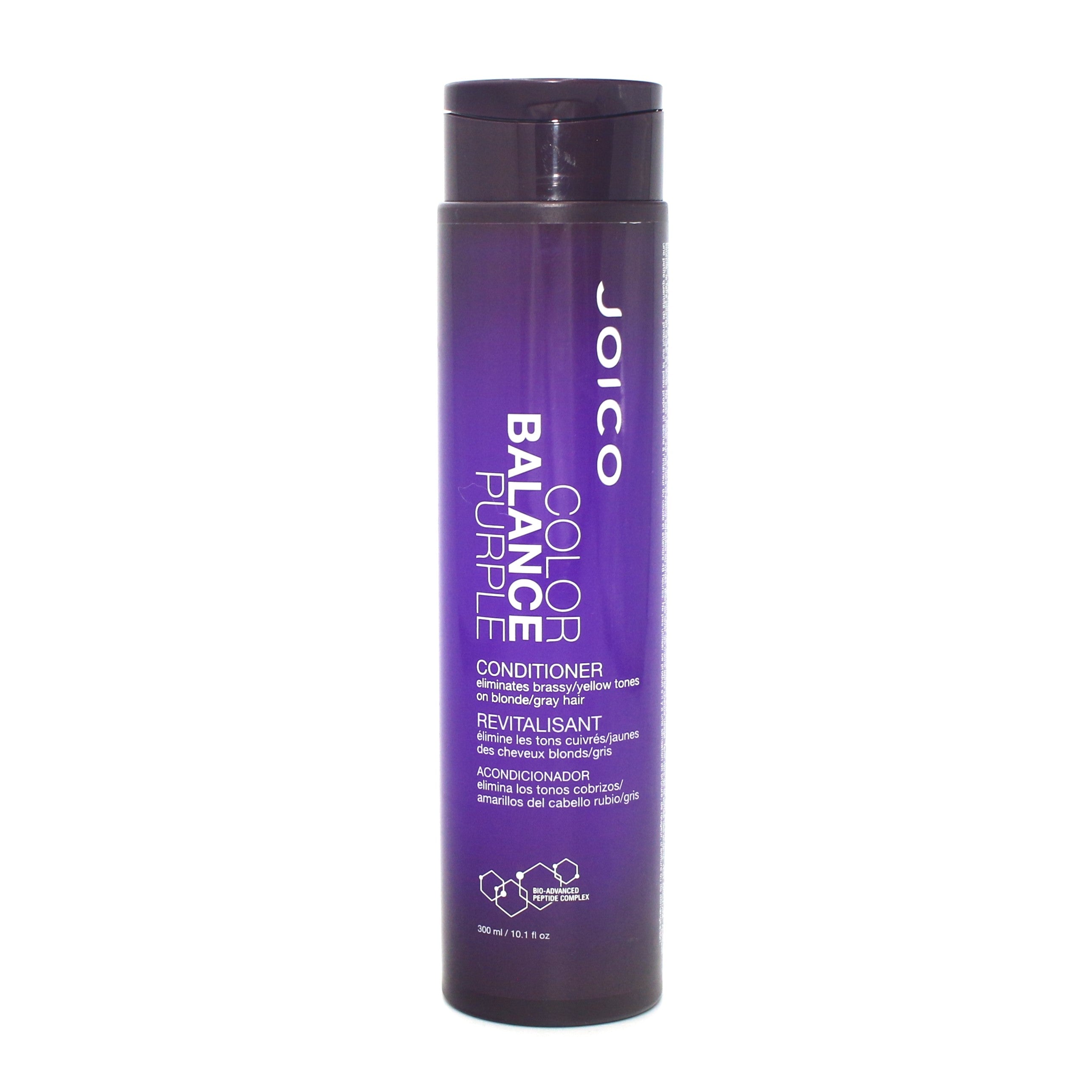 Joico Color Balance Purple Conditioner 10.1 oz - Toning & Hydrating Hair Treatment for Blonde, Gray & Silver Hair - Salon Quality at Home
