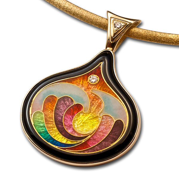 Exploration Tear Pendant Necklace - Handmade Boho Jewelry for Women - Perfect for Outdoor Adventures, Travel & Festival Fashion