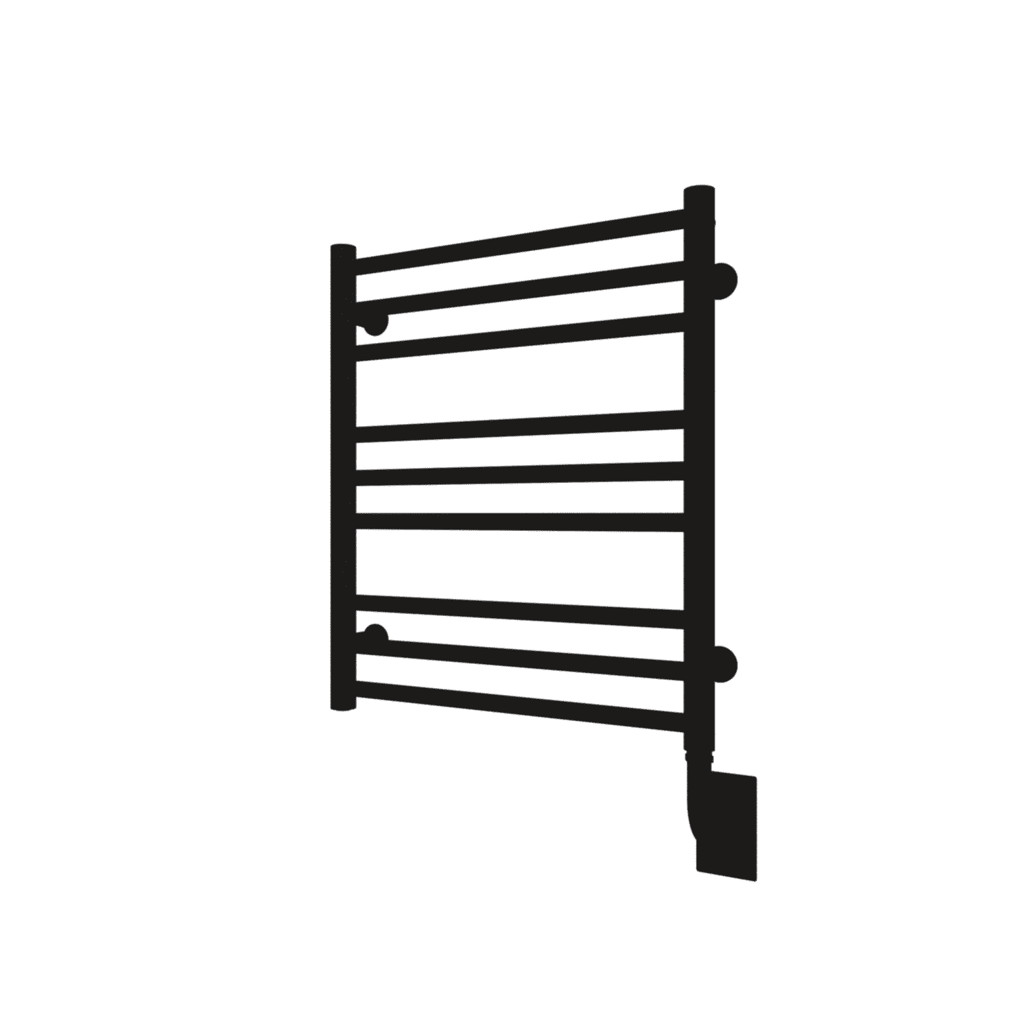 Tuzio Sorano Hardwired or Plug-In Towel Warmer - 19.5