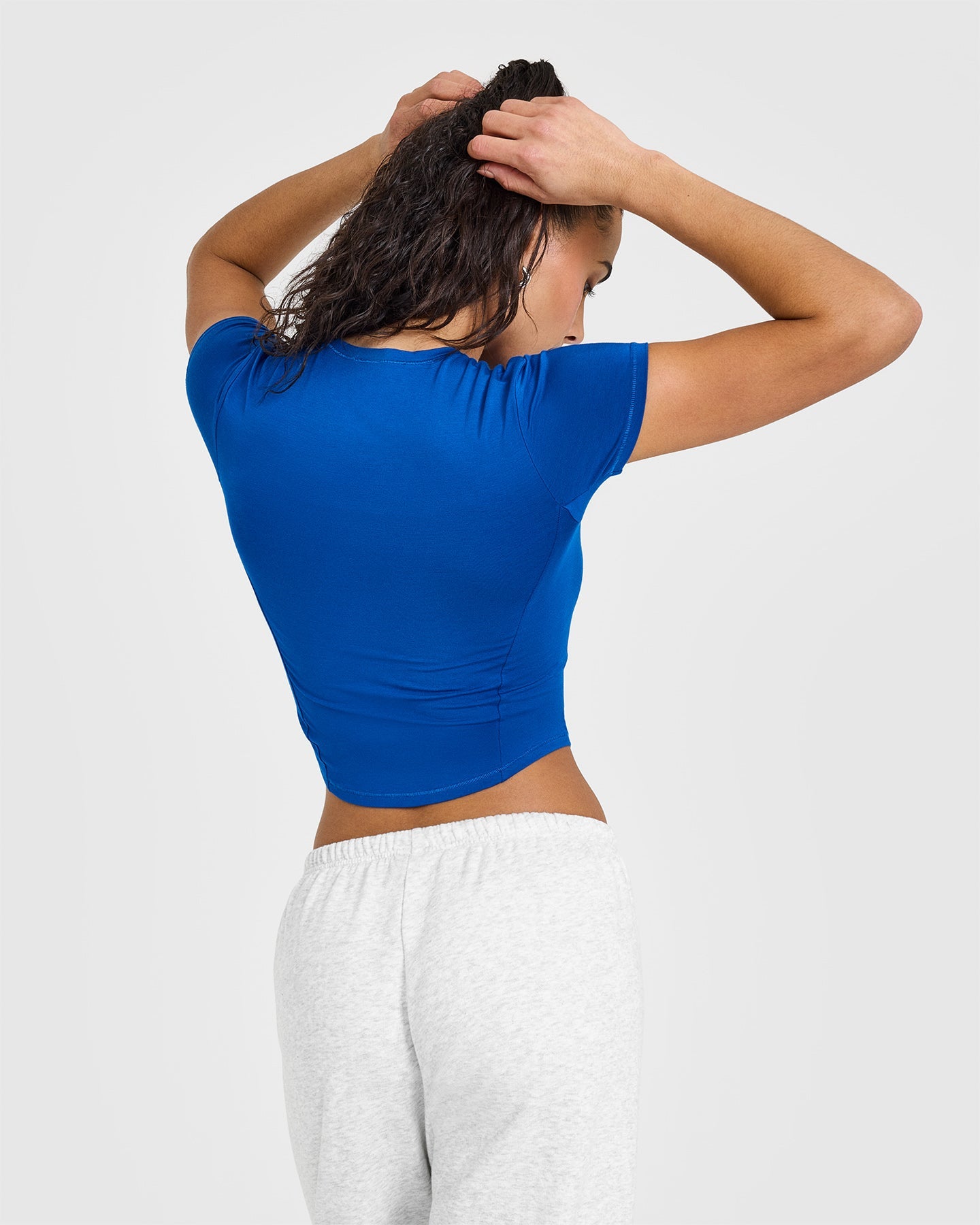 Mellow™ Soft Mid Short Sleeve T-Shirt for Men & Women | Comfortable Cobalt Blue Cotton Tee | Perfect for Casual Wear, Summer Outfits & Everyday Comfort