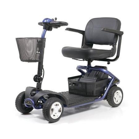 LiteRider 4 Wheel Mobility Scooter - Lightweight & Portable Electric Scooter for Adults & Seniors - Perfect for Shopping, Travel & Outdoor Activities