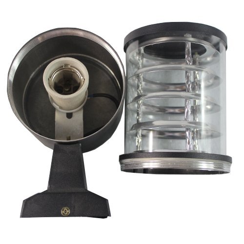 7W LED Outdoor Waterproof Wall Light Fixture - Pure White 6000K - Ideal for Porch, Garage, Garden & Patio Lighting