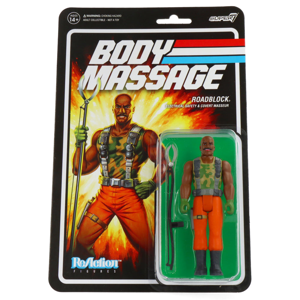 Best Body Massage Roadblock Action Figures for Collectors & Gifts - Perfect for Home Decor, Office Display & Stress Relief Therapy