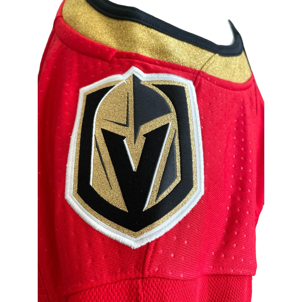 Authentic Adidas Vegas Golden Knights Men's Hockey Jersey - Red Reverse Retro Player Size 50 Medium - Perfect for Game Day, Fan Events & Sports Collectibles