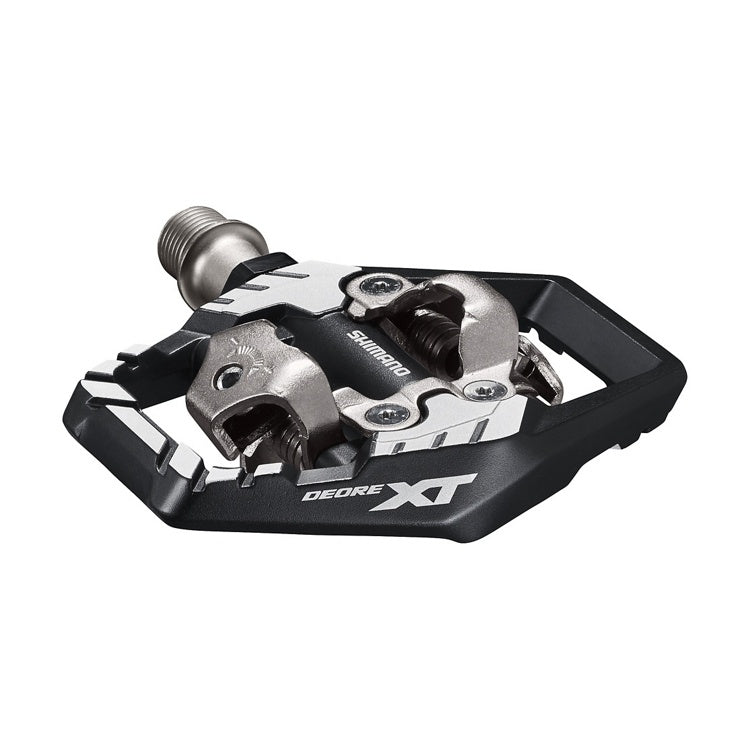 Shimano PD-M8120 Deore XT Trail SPD Bike Pedals - Mountain Biking & Off-Road Cycling Clipless Pedals for Professional Riders