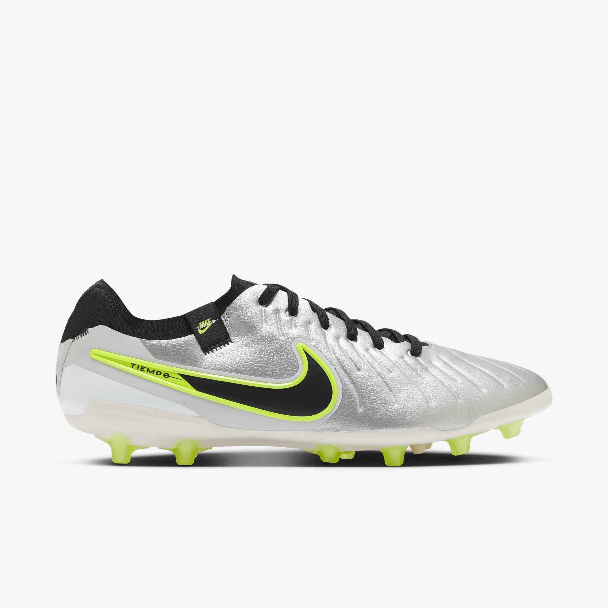 Nike Tiempo Legend 10 Pro Soccer Cleats - Men's Firm Ground Football Boots with Premium Leather & Flyknit for Enhanced Control - Perfect for Training, Matches & Competitive Play