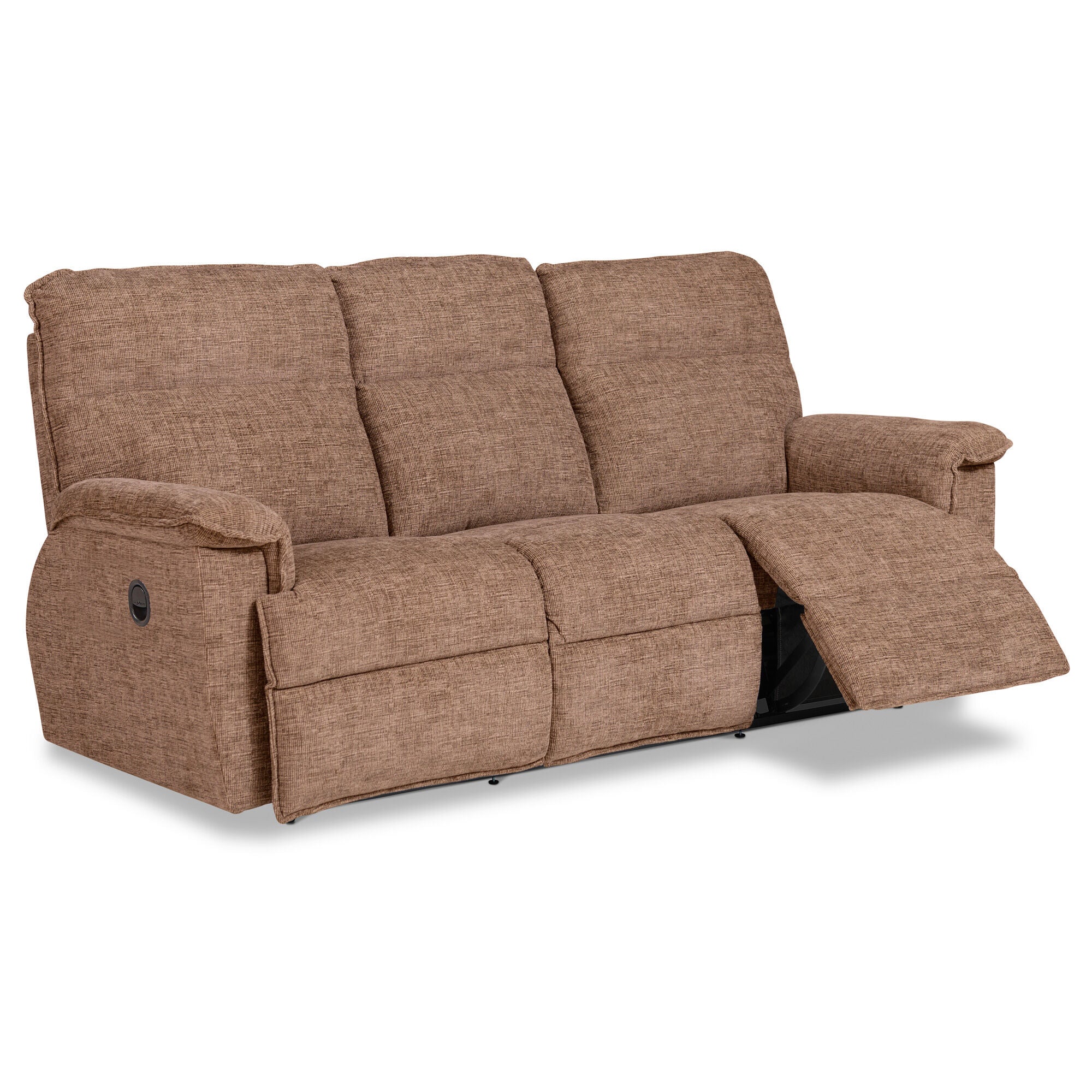Jay Reclining Sofa - Modern 3-Seater Recliner Couch with Cup Holders and USB Ports | Perfect for Living Room, Home Theater, and Family Relaxation
