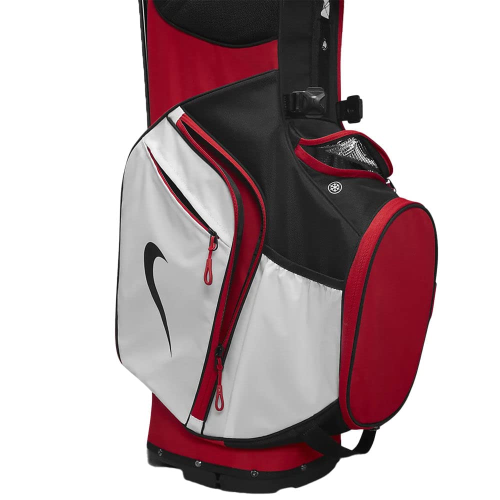 Nike Air Hybrid 2 Golf Bag - Lightweight Stand Bag with 5-Way Divider | Perfect for Golfers & Travel | Durable Water-Resistant Design for Course & Driving Range Use