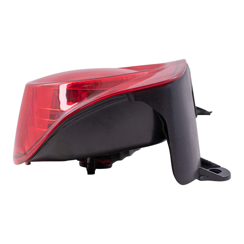 Brock Replacement Tail Light Set - Driver & Passenger Side Compatible with 2004-2009 Dodge Durango (Part #5133169AI & 5133168AI) - Perfect for Night Driving & Vehicle Safety Upgrades