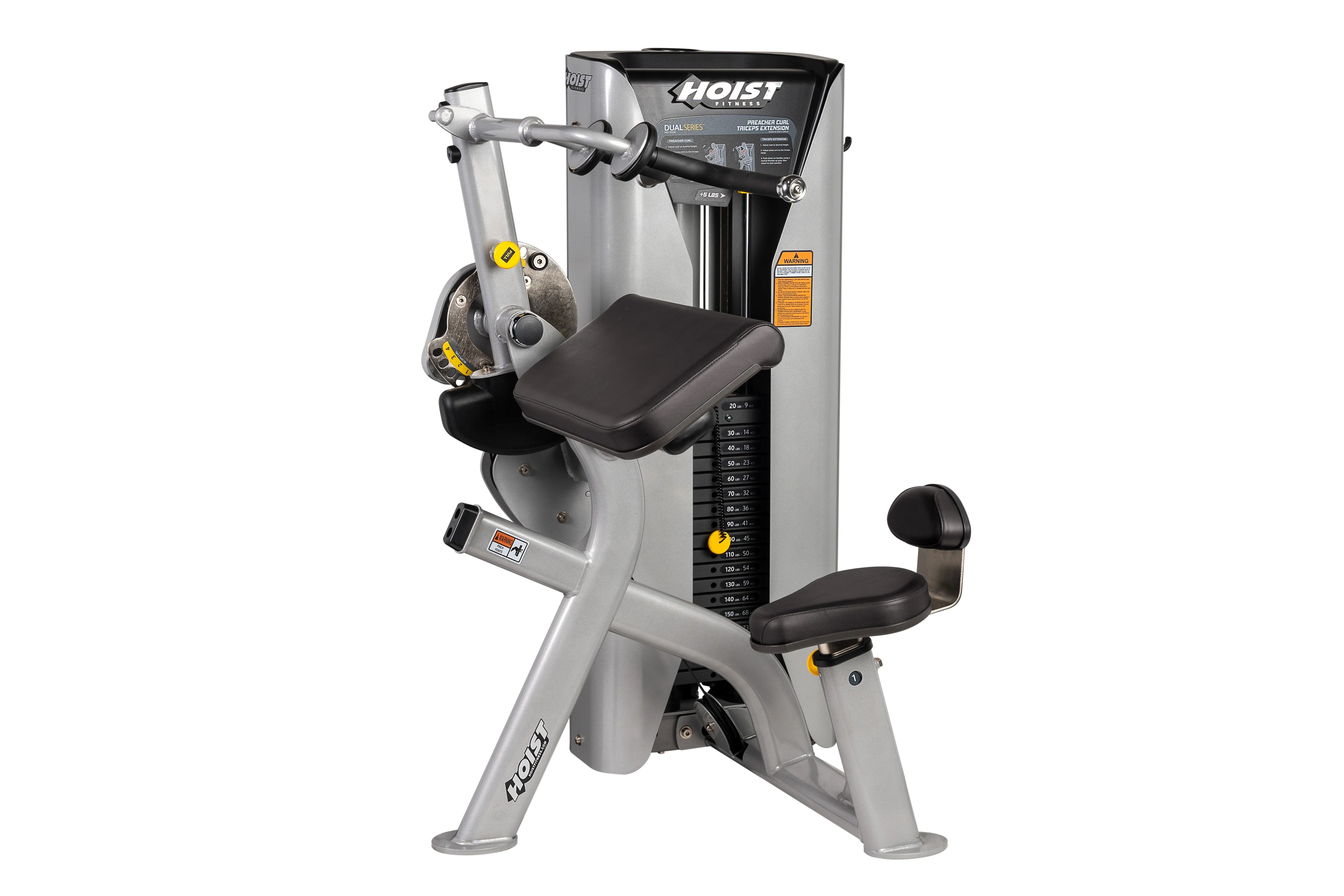 Hoist HD 3100 Preacher Curl & Triceps Extension Bench - Heavy Duty Home Gym Equipment for Arm Workouts & Strength Training - Perfect for Bicep Curls, Triceps Dips & Upper Body Exercises