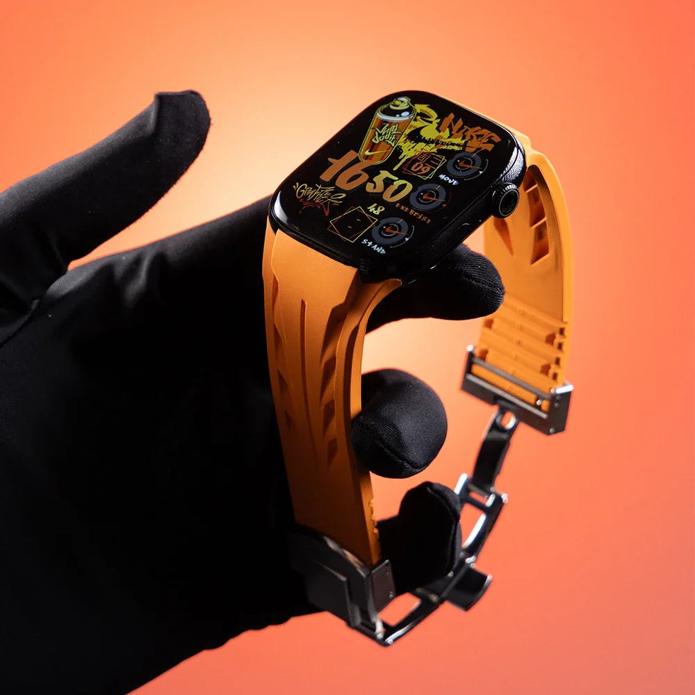 Premium Denis Lux Silicone Sports Band - Durable, Comfortable & Sweatproof Fitness Wristband for Running, Gym & Outdoor Activities