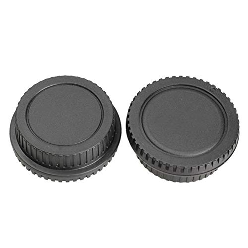 10pcs Universal DSLR Rear Lens Cover & Body Cap for Canon EOS EF SLR Cameras - Dust Protection for Camera Lens & Sensor - Perfect for Travel, Storage & Professional Photography