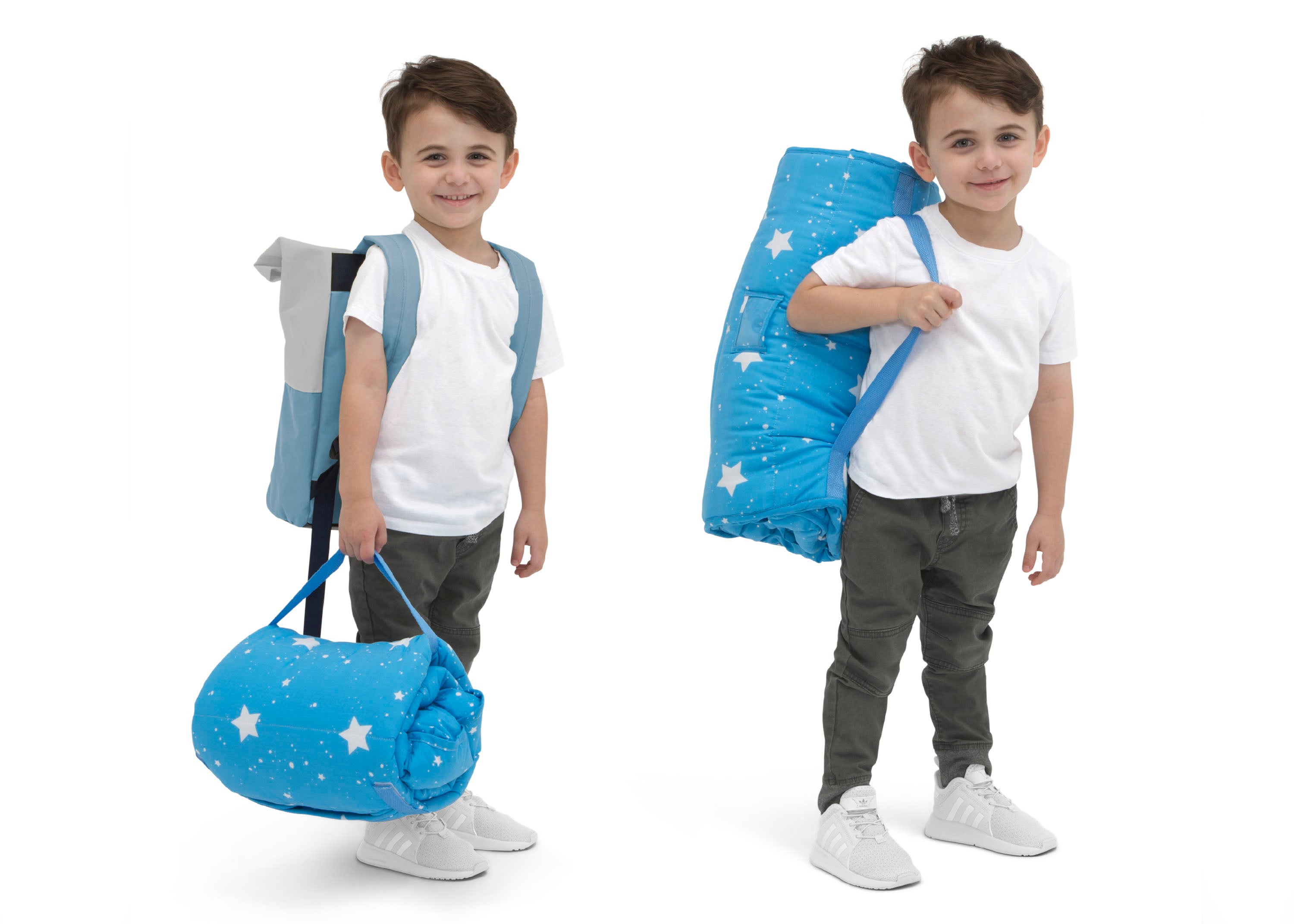 Personalized Nap Mat with Pillow & Blanket for Toddlers & Kids - Soft Portable Sleeping Mat for Daycare, Preschool & Travel