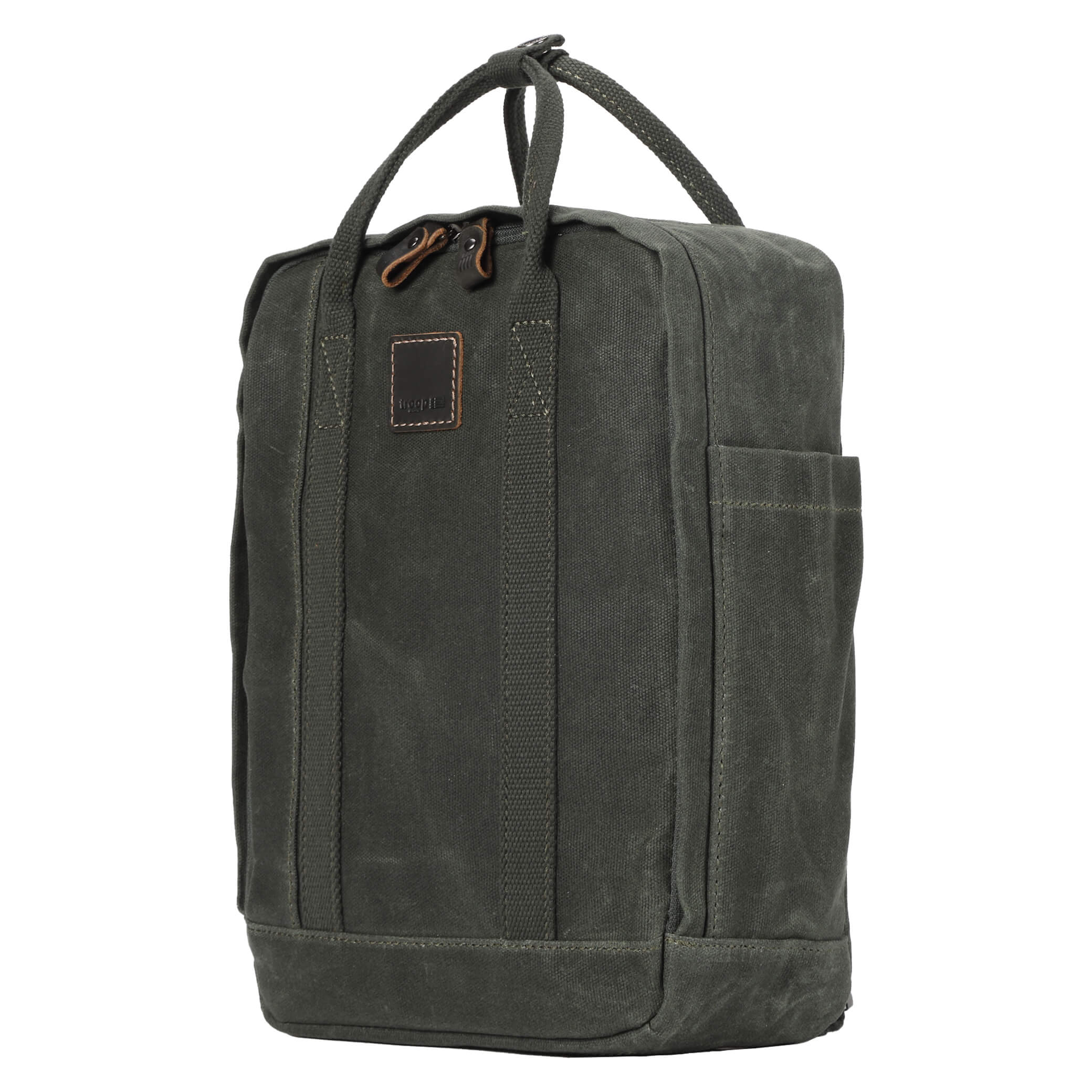 TRP0550 Troop London Classic Canvas Daypack - Lightweight Small Backpack for Men & Women | Perfect for School, Travel, and Everyday Use