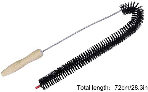 Washing Machine Cleaning Brush & Dryer Vent Cleaner Kit - 28.35 Inch Flexible Lint Brush with Metal Materials for Refrigerator Coils, HVAC Vents & Appliance Maintenance | Perfect for Home Laundry Rooms & Appliance Repair