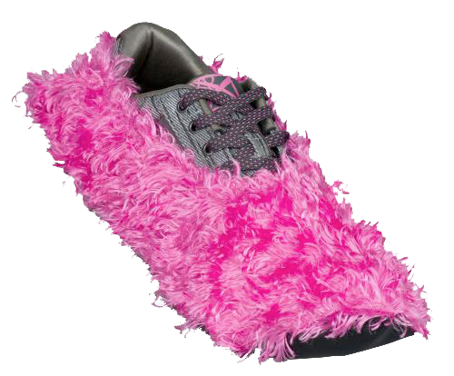 KR Strikeforce Fuzzy Shoe Covers - Non-Slip Indoor/Outdoor Slip-On Booties for Home, Hospital & Gym - Cozy Warm Foot Protectors for Winter, Yoga & Medical Use