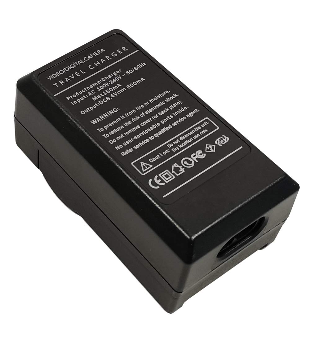 Replacement Battery Charger Compatible with Panasonic VW-VBT190 VW-VBT380 VW-BC10E HC-V110 V160 V180 W570 W580 W850 WX979 WX970 WX990 WXF999 V210 V250 V520 V550 V720 V750 V770 VX980 VX989 Camcorders - Perfect for Travel, Vlogging, and Home Video Recording