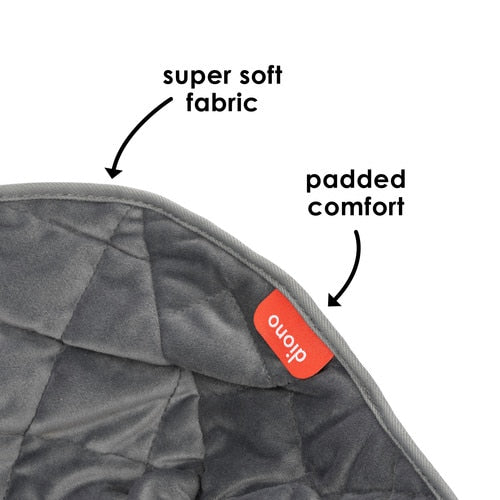 Diono Ultra Dry Waterproof Car Seat Protector - Premium Leak-Proof & Stain-Resistant Cover for Kids, Pets & Travel - Fits All Car Seats & Booster Seats