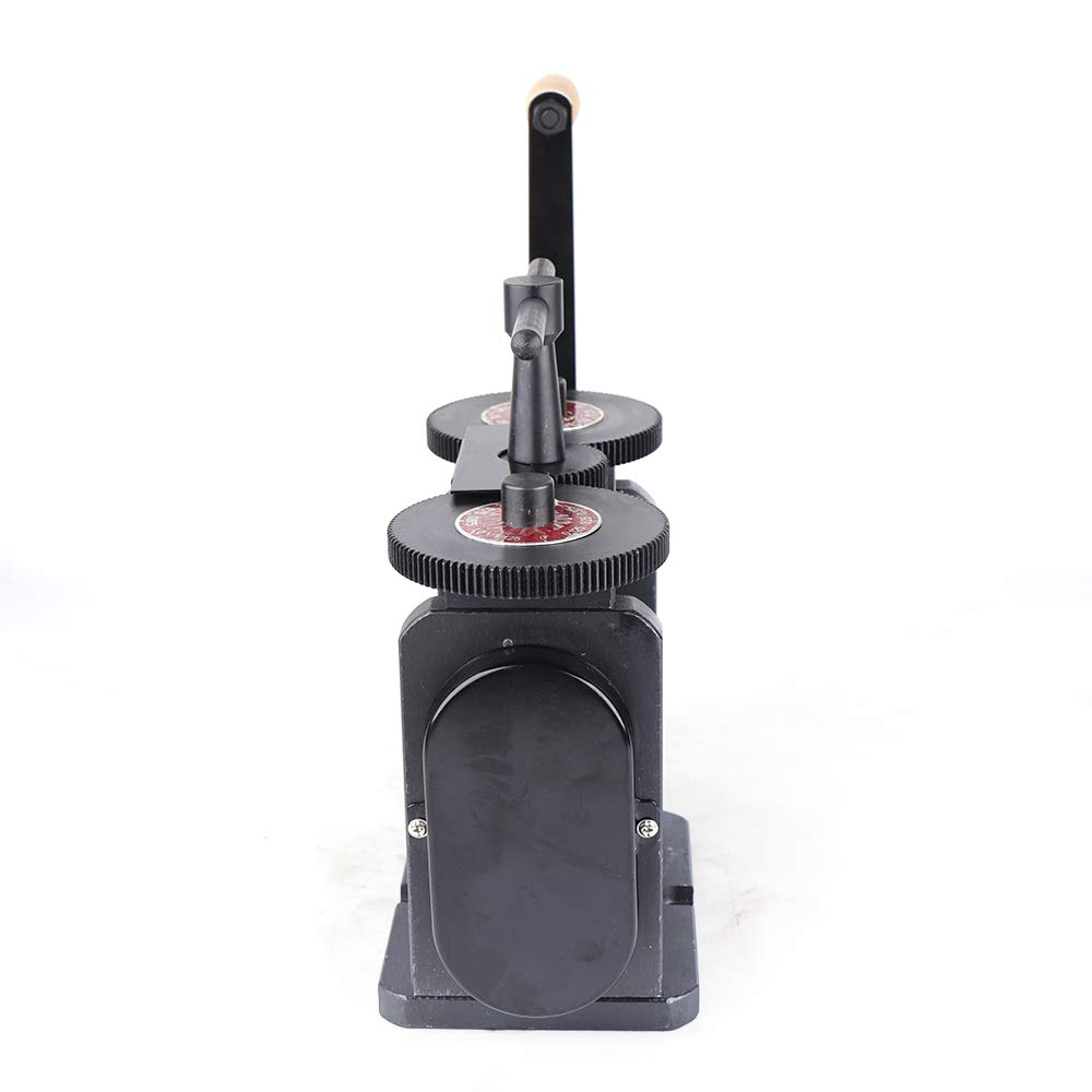 TFCFL 110mm Manual Jewelry Rolling Mill Machine - 55mm Rollers, 4mm Max Opening for Metal Sheet & Wire - Perfect for DIY Jewelry Making, Goldsmithing & Metalworking Projects