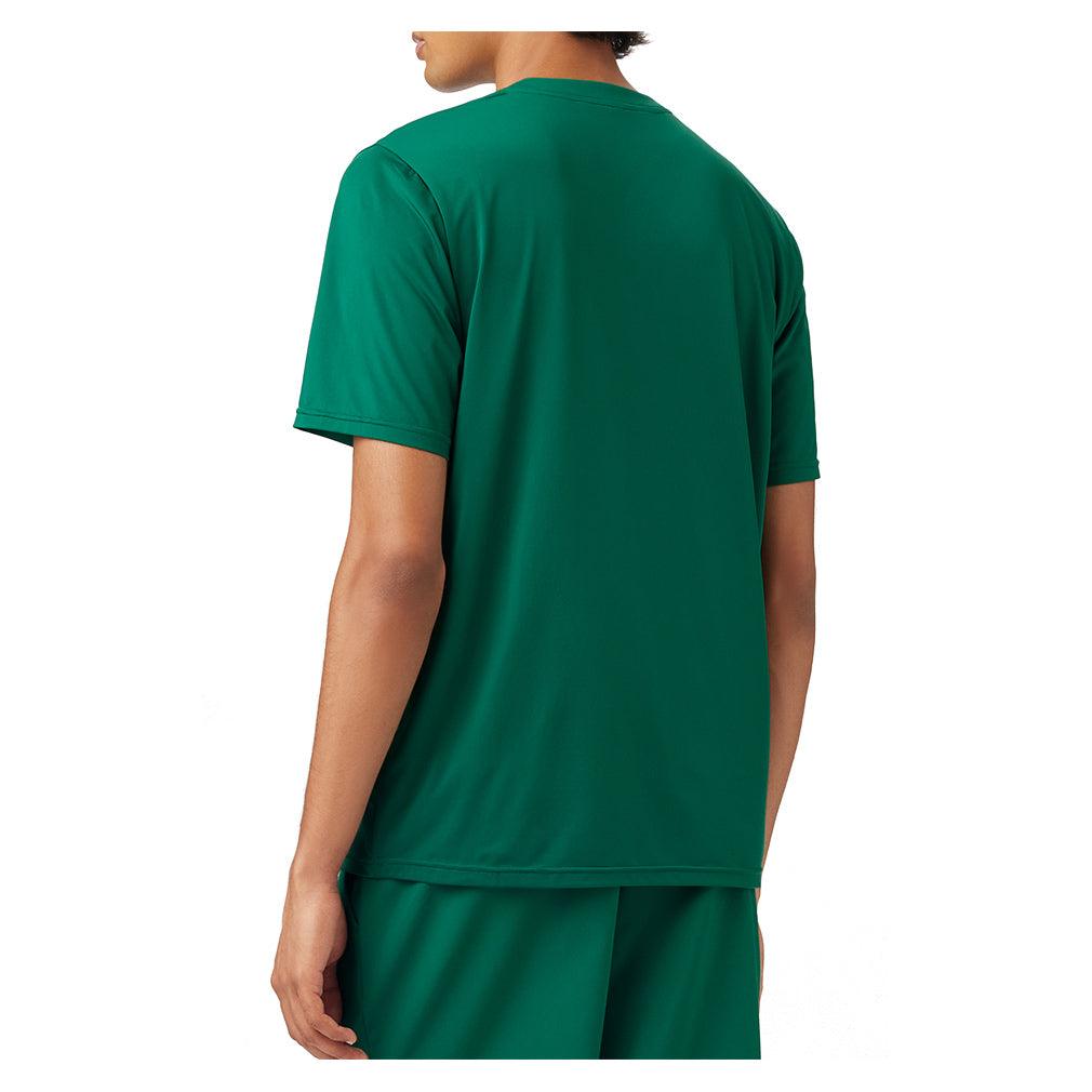 **Men's Short Sleeve Henley Tennis Polo Shirt - Breathable & Comfortable for Casual Wear, Sports & Outdoor Activities**