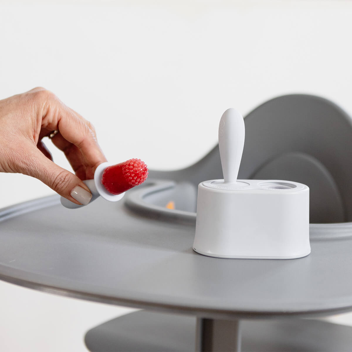 Ezpz Tiny Pops - Best Silicone Popsicle Mold for Babies & Toddlers | BPA-Free, Easy to Use | Perfect for Summer Snacks, Teething Relief & Healthy Treats