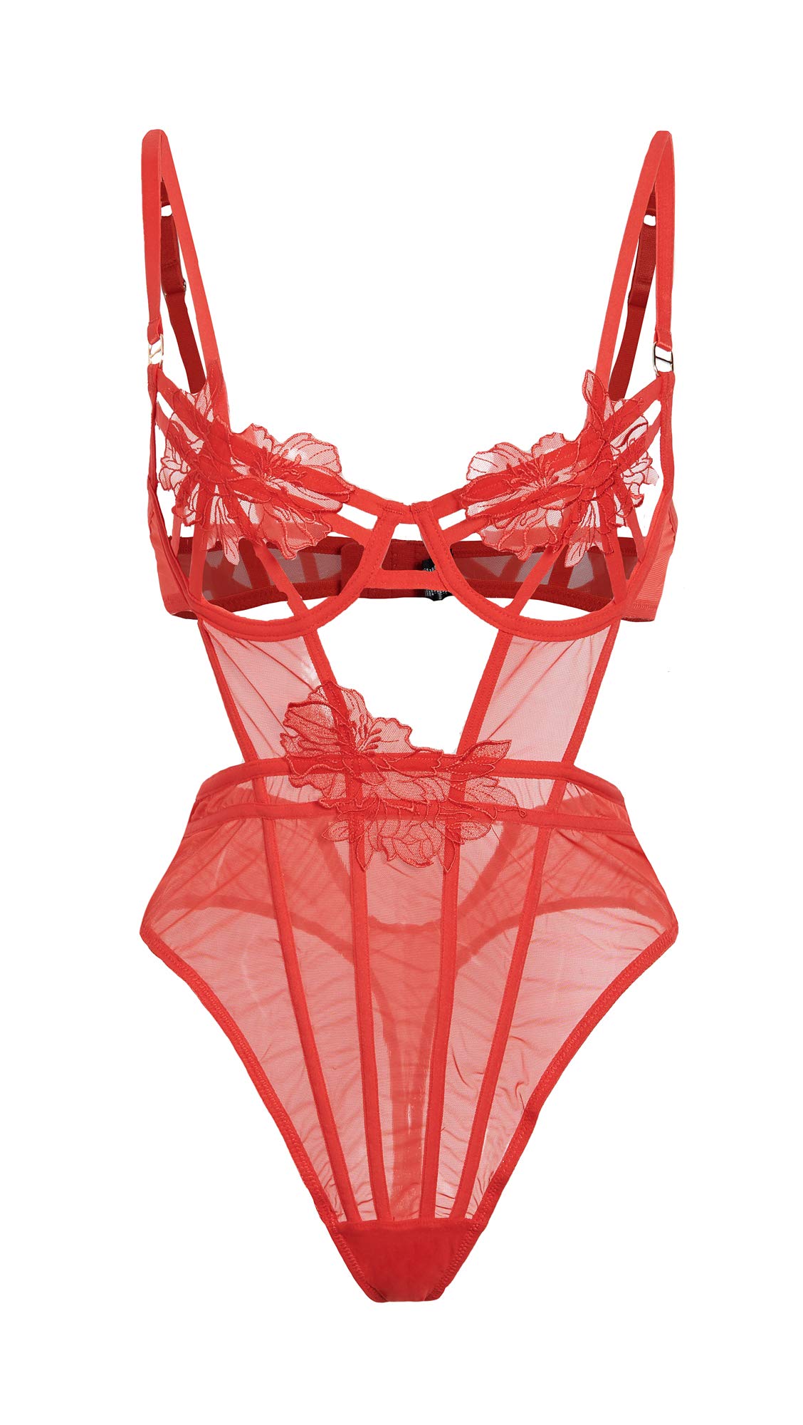Bluebella Women's Tempest Wired Thong Bodysuit - Sexy Lingerie for Date Night & Special Occasions | Comfortable & Stylish Underwear for Women