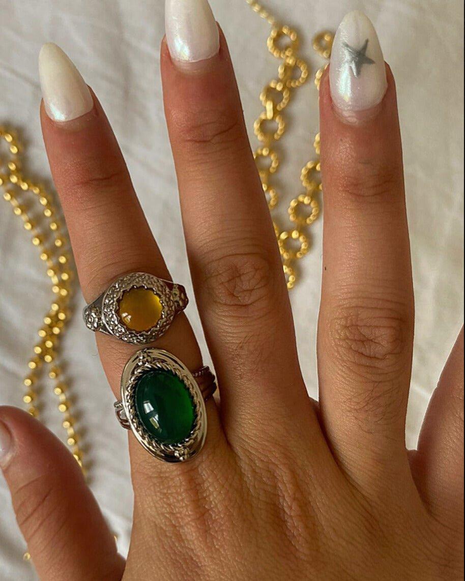 Heart of The Desert Ring - Handmade Sterling Silver Boho Jewelry for Women - Perfect for Festivals, Travel & Everyday Wear