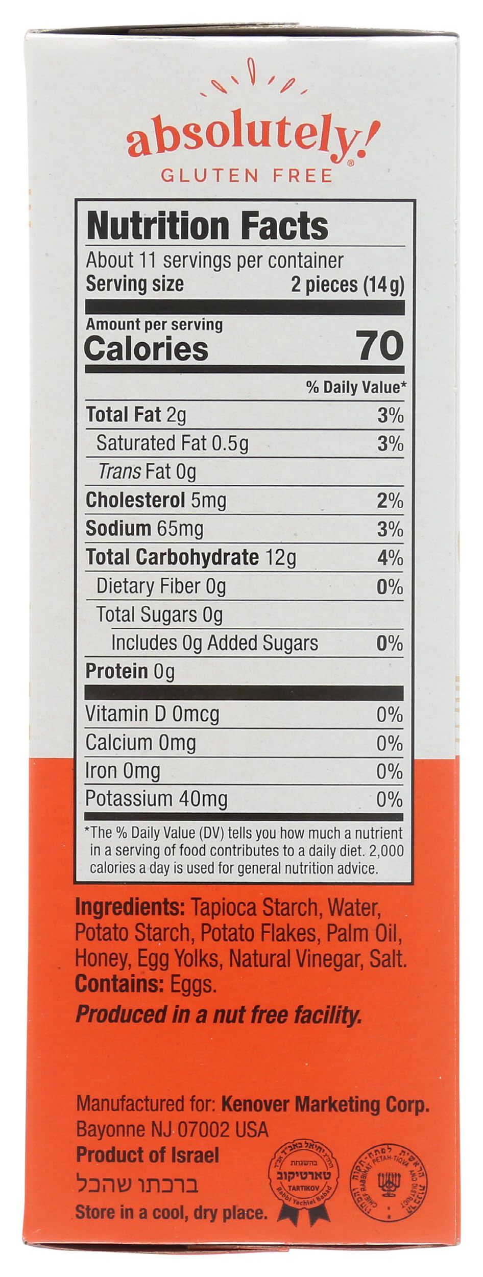 Absolutely Gluten Free Flatbread, Original Flavor, 5.29-Ounce (Pack of 6) - Perfect for Sandwiches, Wraps & Healthy Snacks - Celiac Friendly & Vegan Certified