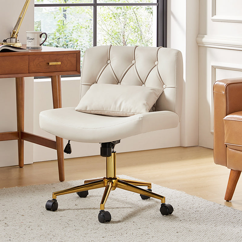 Scratch-Resistant & Easy-Clean Office Chair - Cecil Ergonomic Desk Chair for Home & Office Workspace