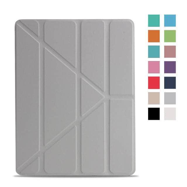 Premium Silicone Soft iPad Air 5 Case - Slim Trifold Smart Cover with Auto Sleep/Wake, Multiple Viewing Angles - Perfect for Work, Travel & Home Use
