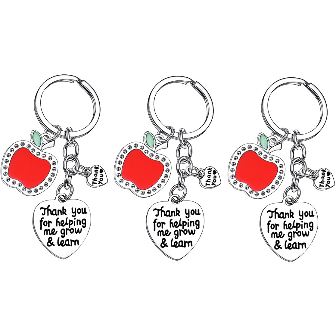 BESPMOSP Teacher Appreciation Keychain - Thoughtful Thank You Gift for Teachers, Best Friends, Graduation | Perfect for Teacher's Day, Retirement, End of Year Gifts & Everyday Carry