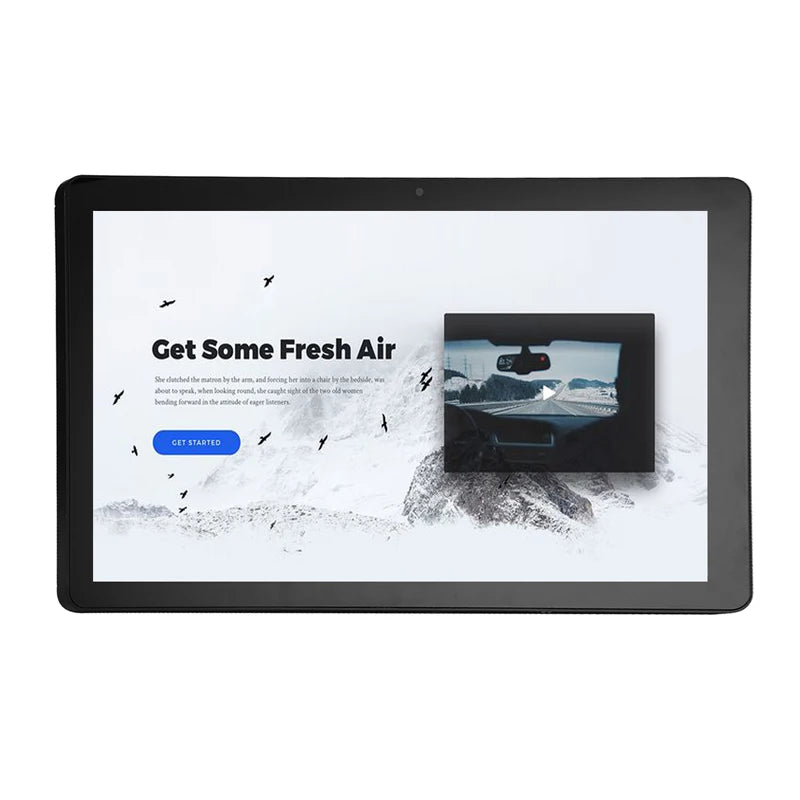 RK3288 Quad Core Full HD Android Tablet - 10.1 Inch Touchscreen, 2GB RAM, 32GB Storage, Wall Mountable for Smart Home & Digital Signage