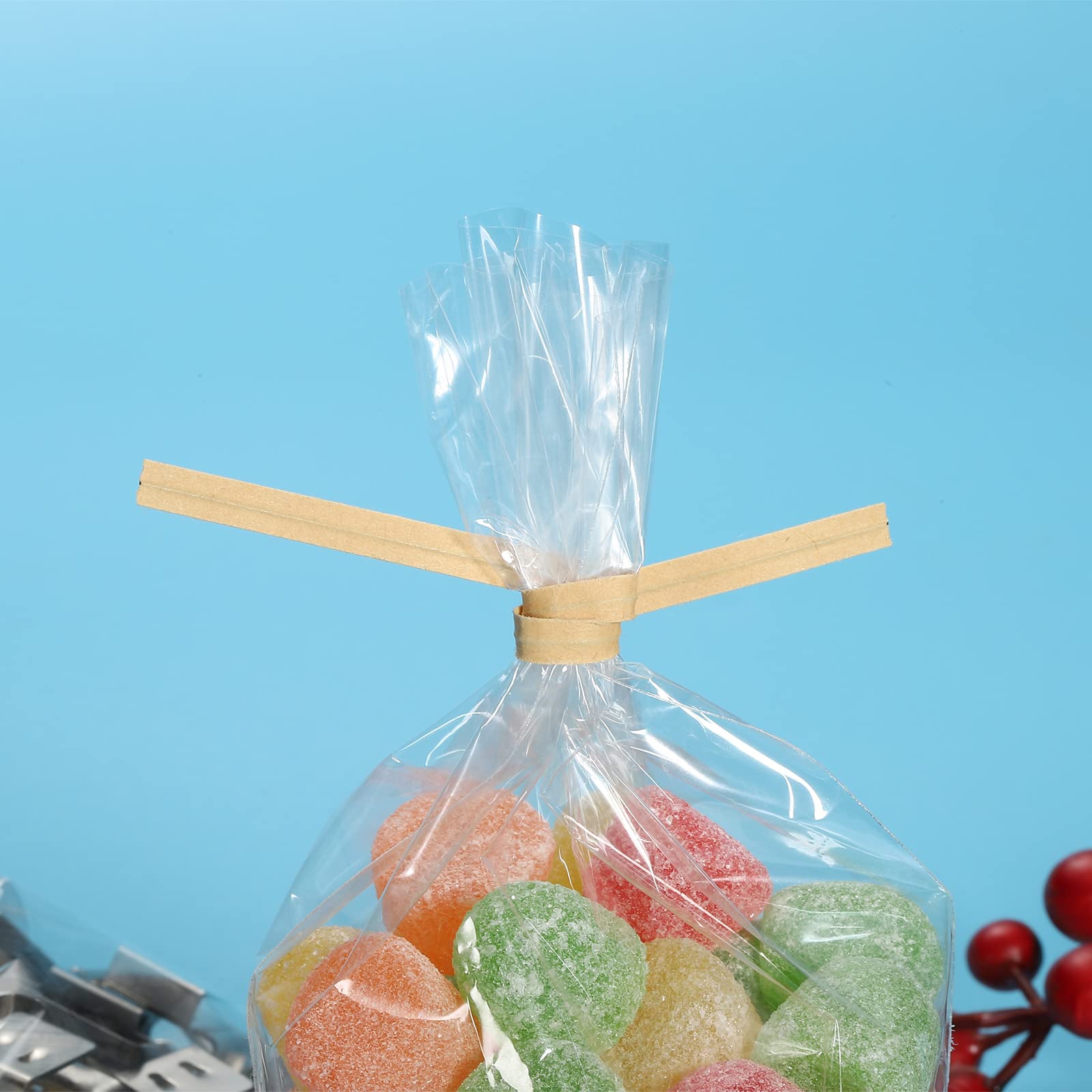 PATIKIL 4-inch White Twist Ties - 1500 Pack for Securing Gift Bags, Candy Wrappers, Bread Bags & DIY Crafts | Perfect for Party Decorations, Baking Storage & Art Projects