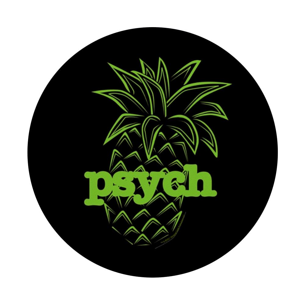 Funny Green Pineapple PopSockets PopGrip - Swappable Phone Grip with Adhesive for iPhone, Samsung & Tablets | Cute Fruit Design for Summer Vibes, Pool Parties & Beach Accessories