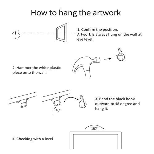 Black and White Bubbles Framed Canvas Wall Art - 20x20 Inch Modern Ink Wash Painting - Ready to Hang for Bedroom, Bathroom, Kitchen & Office Decor - Perfect for Contemporary Home & Workspace Decorations