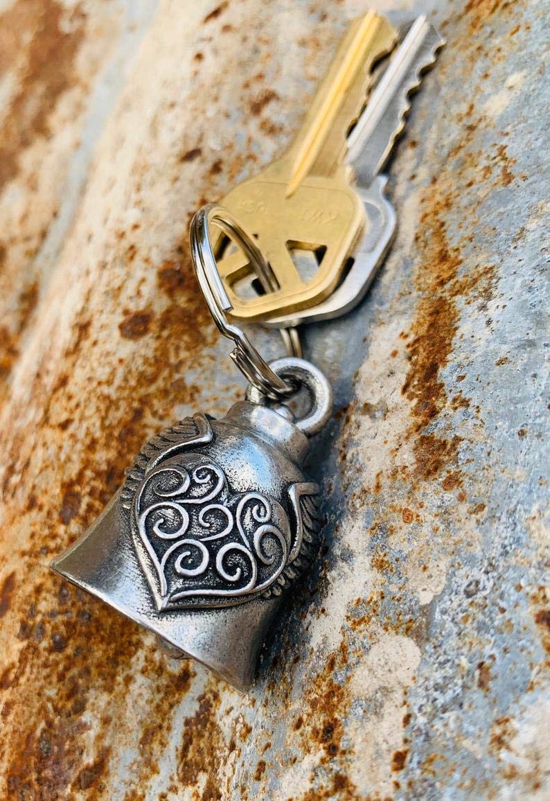 Butterfly Guardian Bell - Good Luck Charm Gift Set for Home, Car, and Office Decor | Handmade Protection Bell for Positive Energy & Blessings