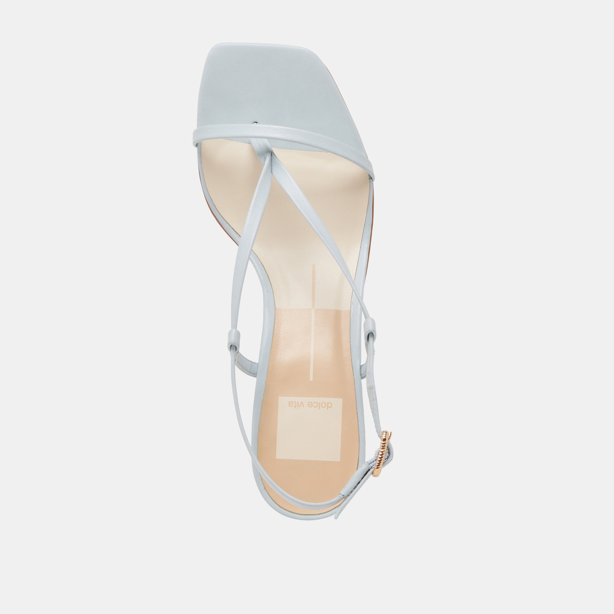 LAURY Women's High Heels - Ice Blue Genuine Leather Pumps for Party, Wedding & Evening Events
