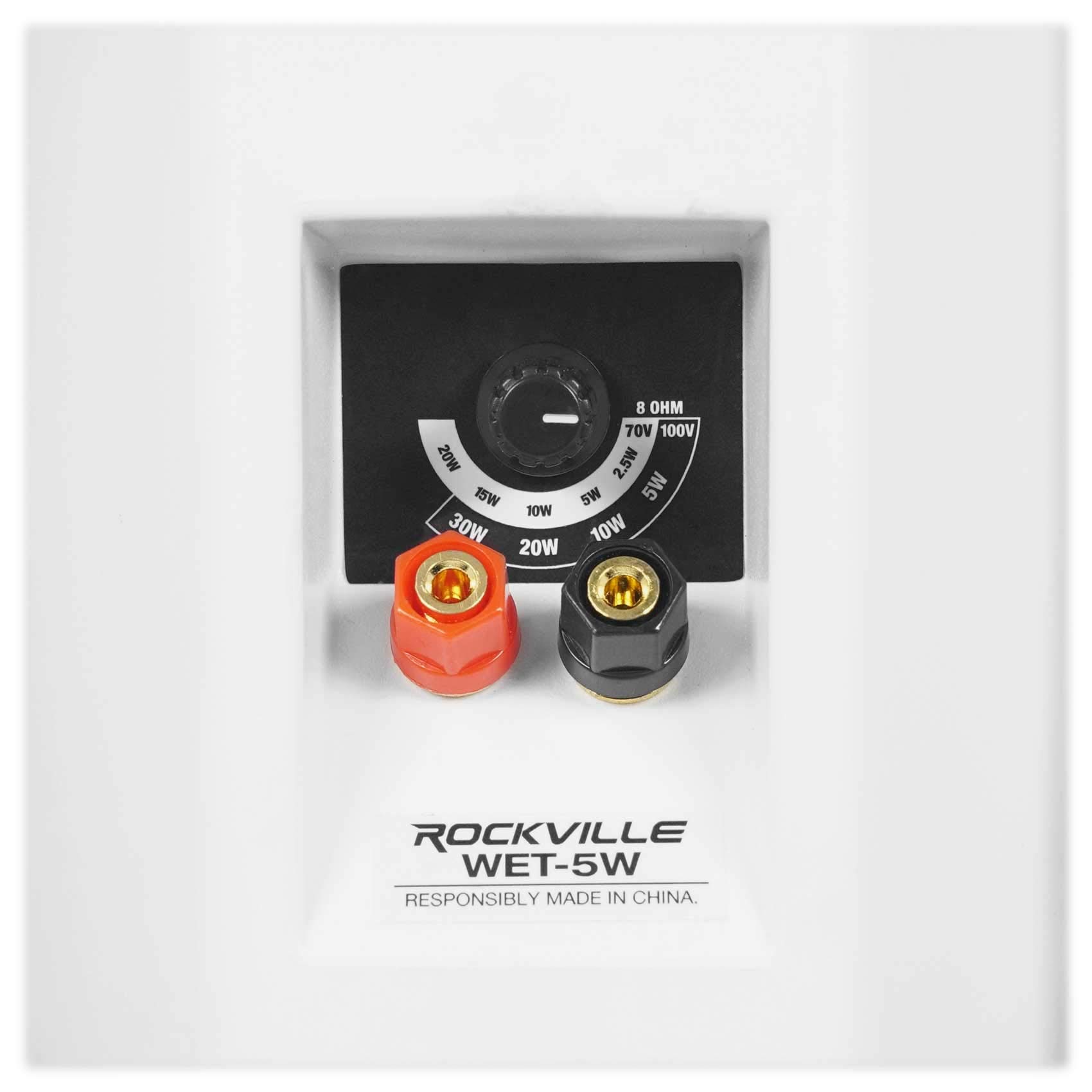 Rockville 4 WET-5W 70V 5.25