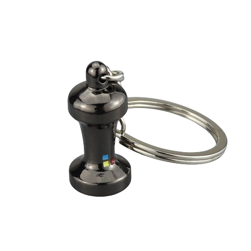 I.XXI Coffee Tamper Key Chain - Premium Espresso Puck Press Tool for Baristas & Home Brewing - Perfect for Coffee Shops, Camping & Travel Accessories