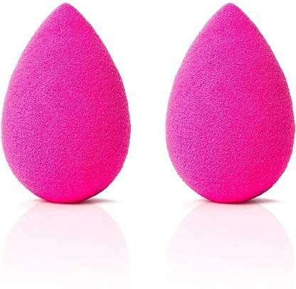 VALSH® Professional Makeup Sponge Beauty Blender - Set of 2 | Color Assorted | Soft Latex-Free Blending Sponge for Foundation, Concealer & Powder | Perfect for Everyday Makeup & Professional Use