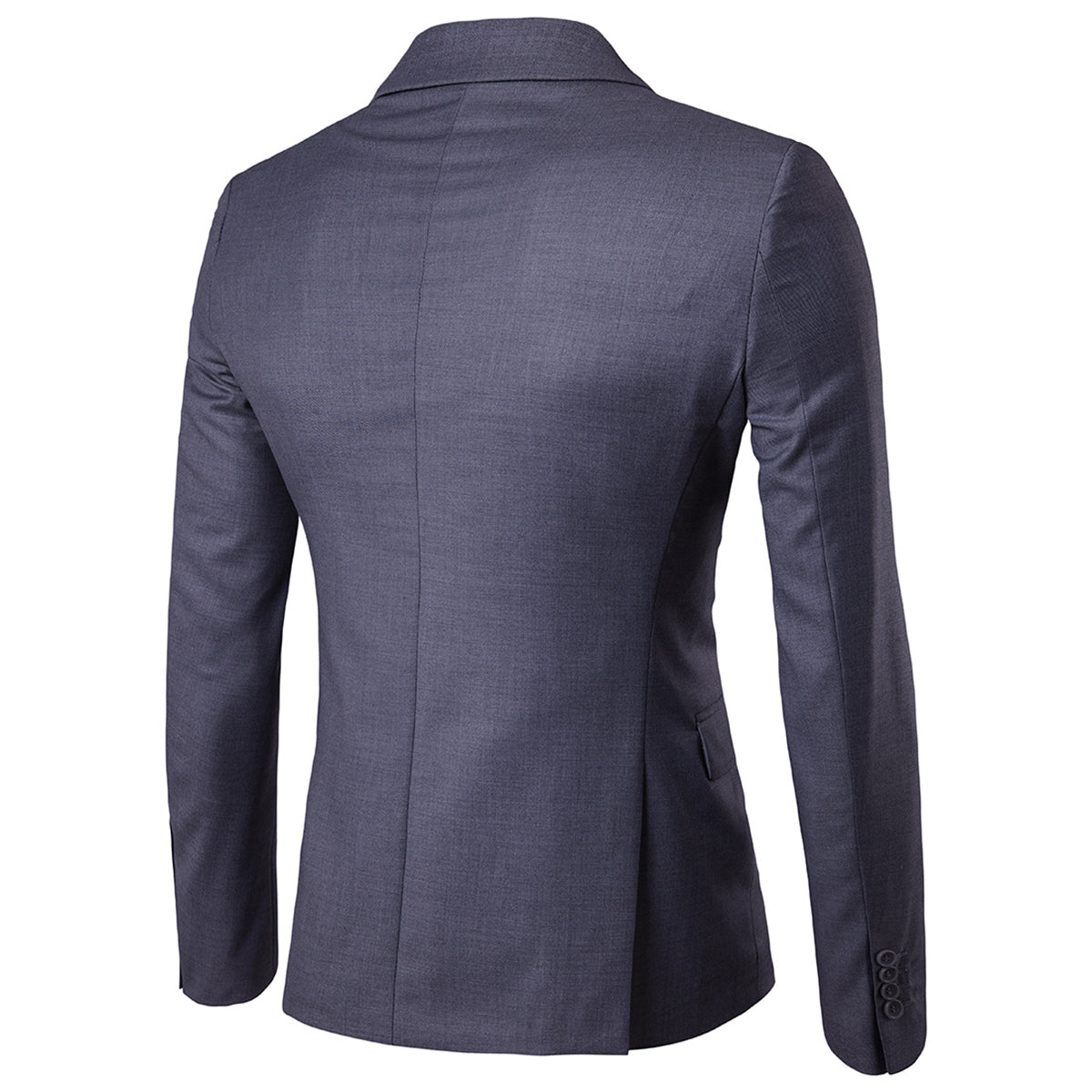 Dark Grey Slim Fit Casual Blazer for Men - Business & Office Wear | Perfect for Work, Meetings & Formal Events