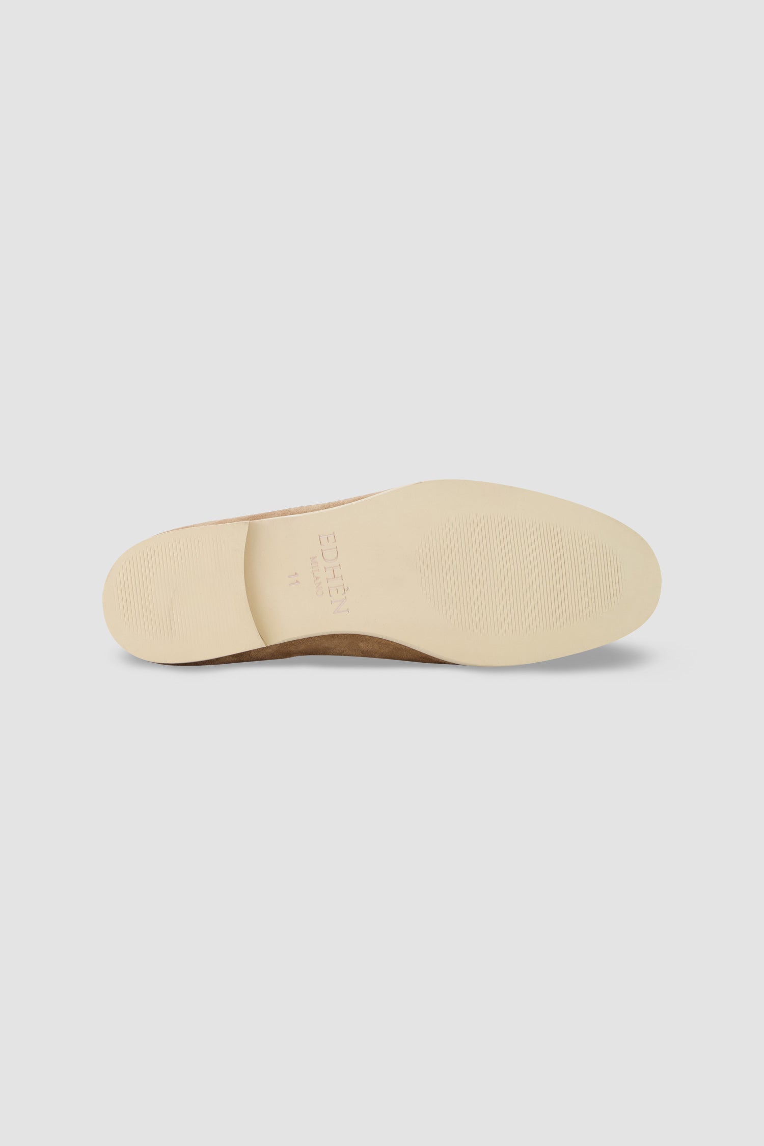 Edhen Milano Comporta Go Beige Suede Loafers for Women - Comfortable Slip-On Driving Shoes - Perfect for Casual Wear, Office & Travel