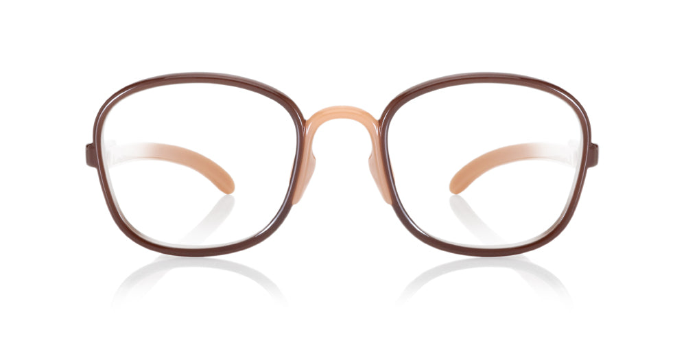 JINS x Patricia Urquiola 030 182 Eyeglasses - Lightweight Acetate Frame with Spring Hinges for Comfort - Perfect for Work, Reading & Everyday Wear