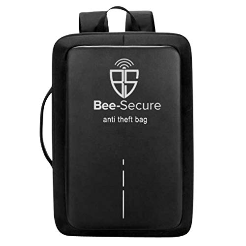 BEE-SECURE Anti-Theft Travel Laptop Backpack BS006 - Waterproof Business Computer Bag for Men & Women - Perfect for Commuting, Air Travel and Work