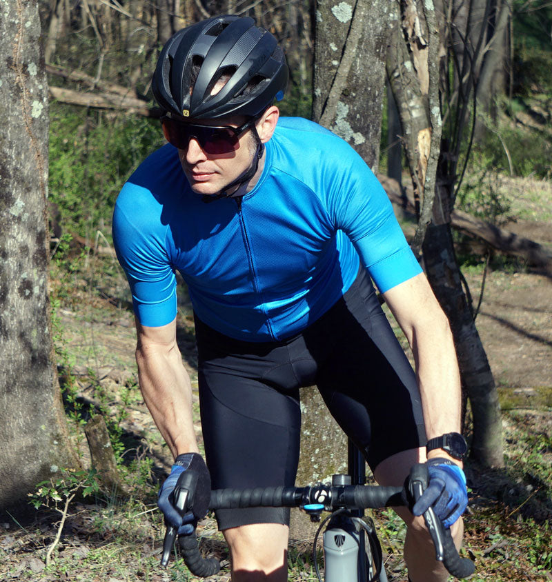 Pro Aero II Cycling Jersey - Blue | High-Performance Bike Jersey for Men & Women | Perfect for Road Biking, Mountain Biking & Triathlon Training