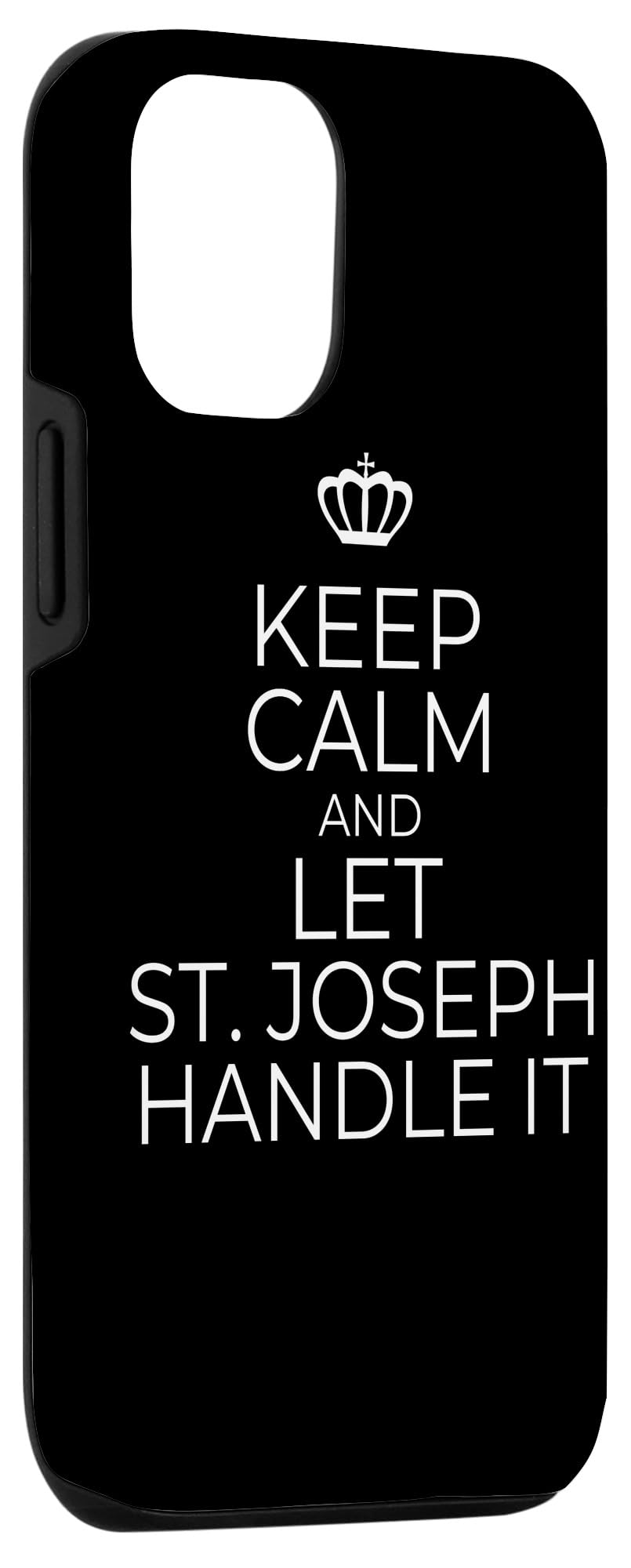 Funny St. Joseph's Day iPhone 12/12 Pro Case - Catholic Saint Design - Perfect for Religious Holidays & Everyday Protection