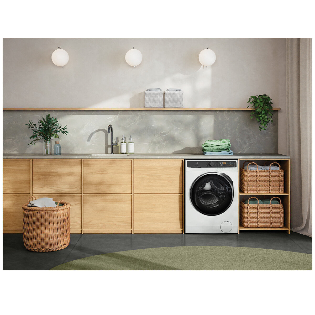 Electrolux UltimateCare 700 10kg/6kg Front Load Washer Dryer Combo - Energy Efficient White Laundry Machine (Model EWW1043R7WC) for Apartments & Small Homes