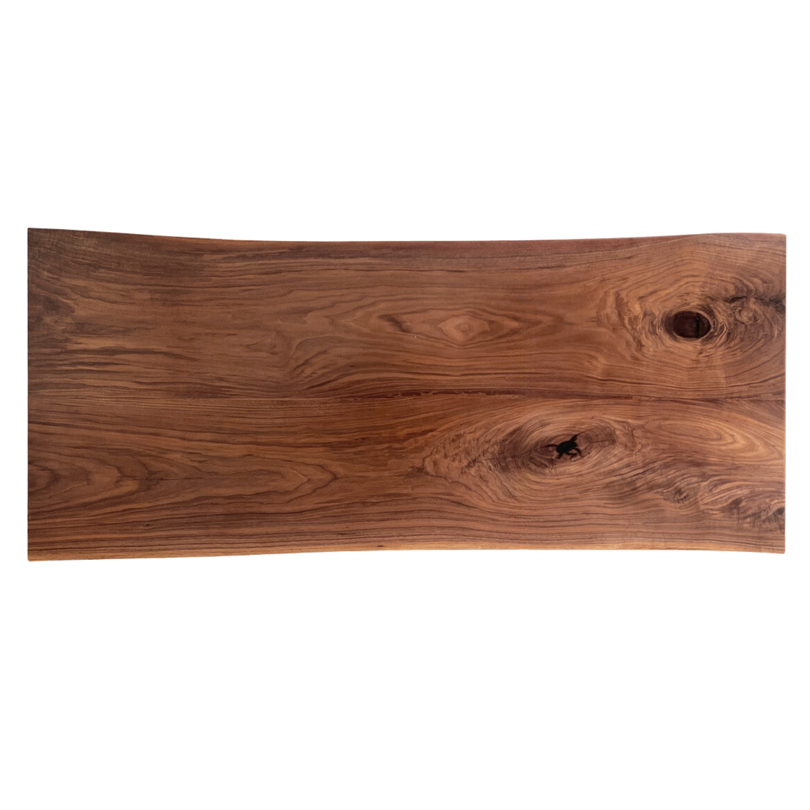 Premium Black Walnut Solid Wood Natural Edge Dining Table – Handcrafted Large Board for Rustic & Modern Home Decor – Perfect for Family Gatherings & Dinner Parties