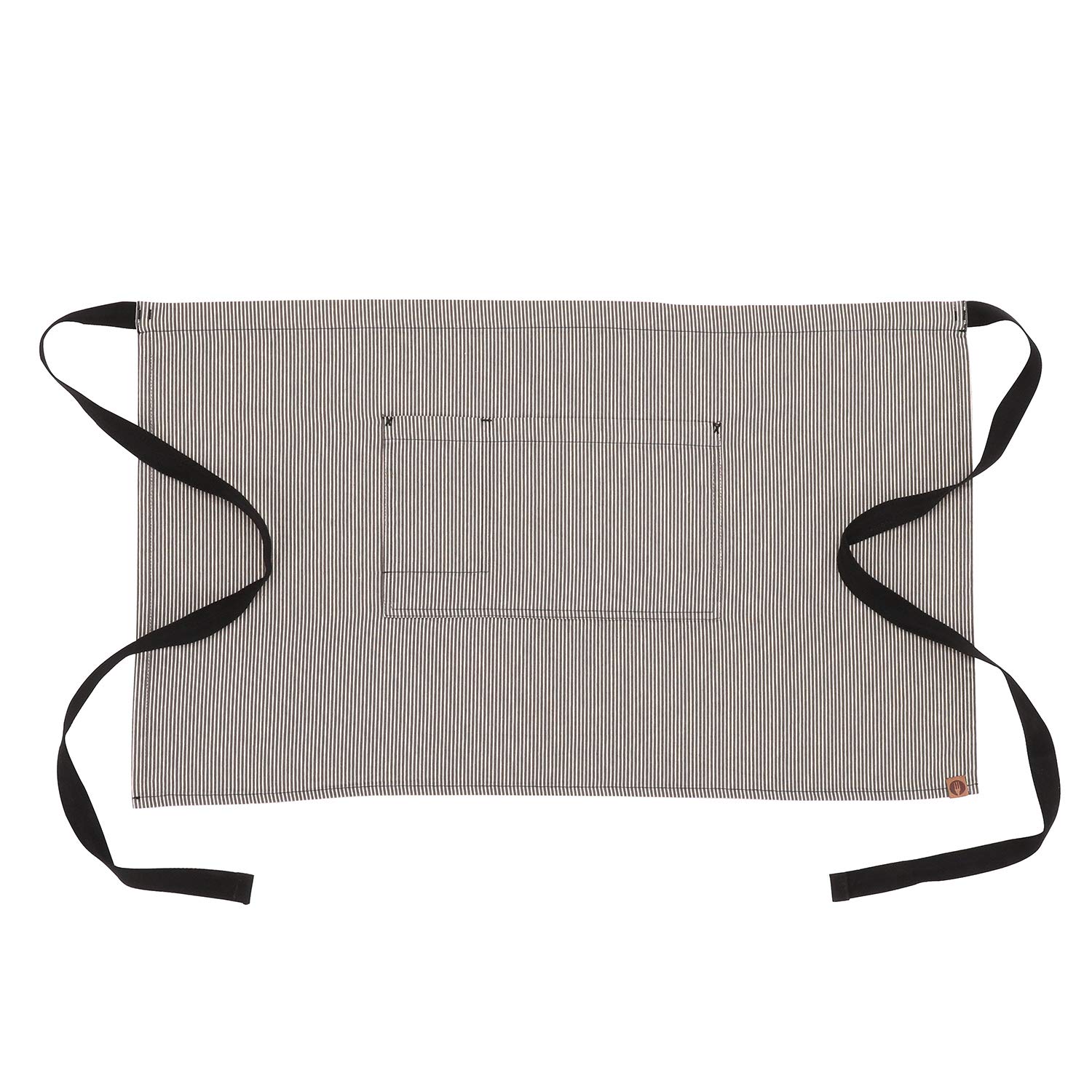 Chef Works Custom Unisex Portland Half Bistro Apron - Adjustable Waist & Pockets - Perfect for Cooking, Baking, BBQ & Restaurant Use