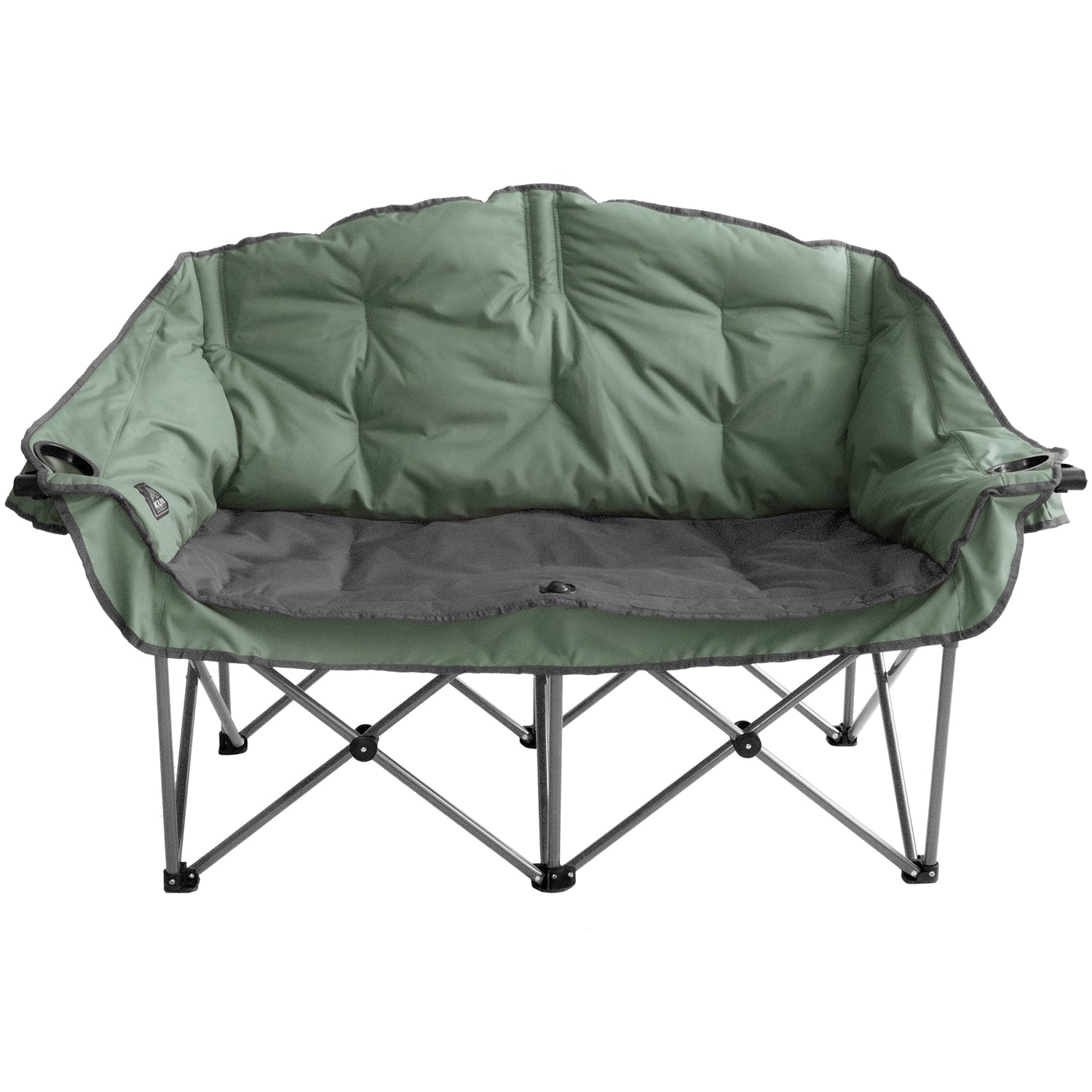 Bear Buddy Double Camping Chair - Portable Folding Chair for Outdoor Adventures, Picnics, Beach, and Backyard Relaxation